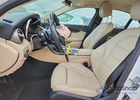 2017 Mercedes-Benz C 300 из США, поврежденный, VIN 55SWF4JB7HU190441